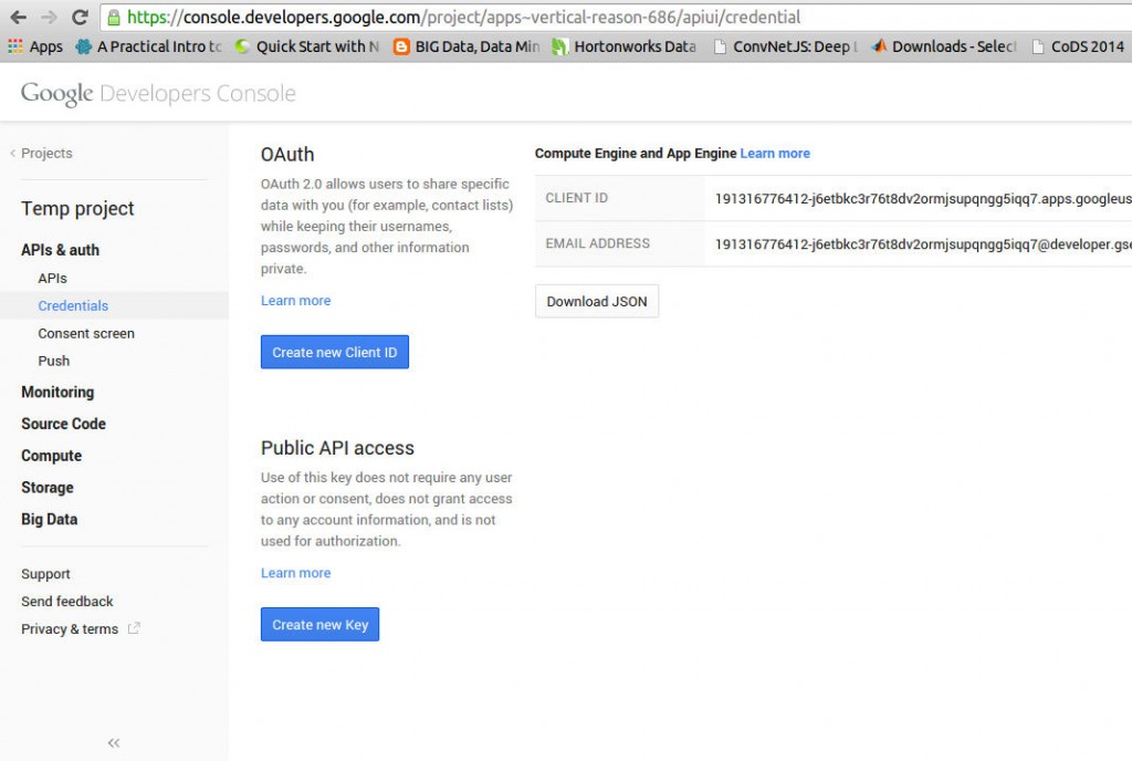 youtube API access