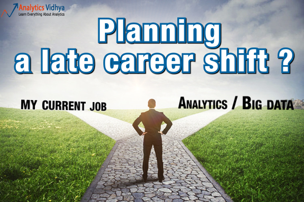 planning a late career shift ?