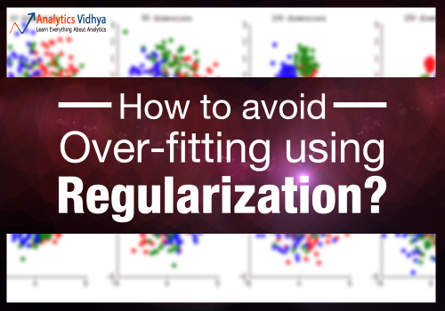 How to avoid Over-fitting using Regularization