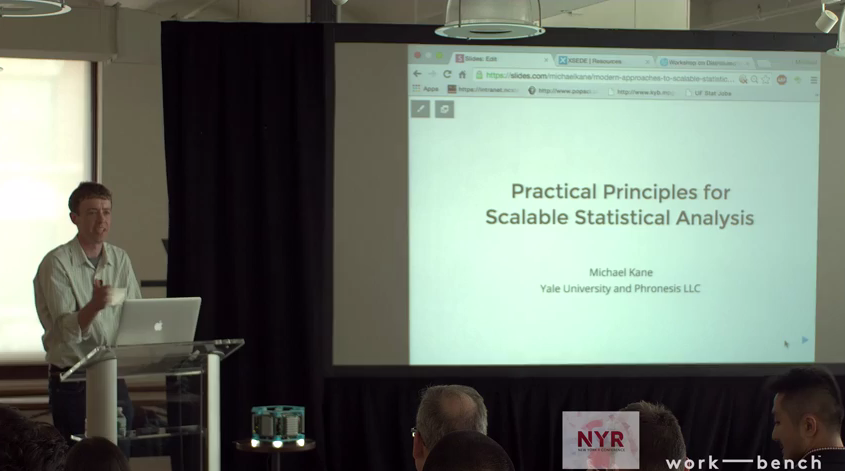 practical principles for scalabe statistical analysis