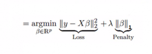 lasso regression, l1 regularization