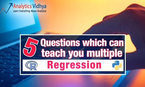 multiple regression guide for beginners in R and python