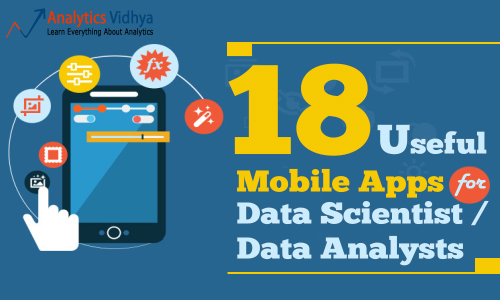 18 Useful Mobile Apps for Data Scientist / Data Analysts