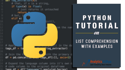python tutorial on list comprehension with examples