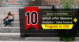 10 Analytics / Data Science Masters Program by Top Universities in the US