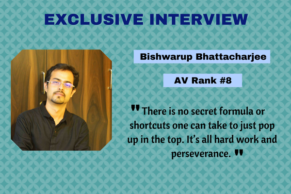 Exclusive Interview with Data Scientist – Bishwarup Bhattacharjee (Analytics Vidhya Rank 8)