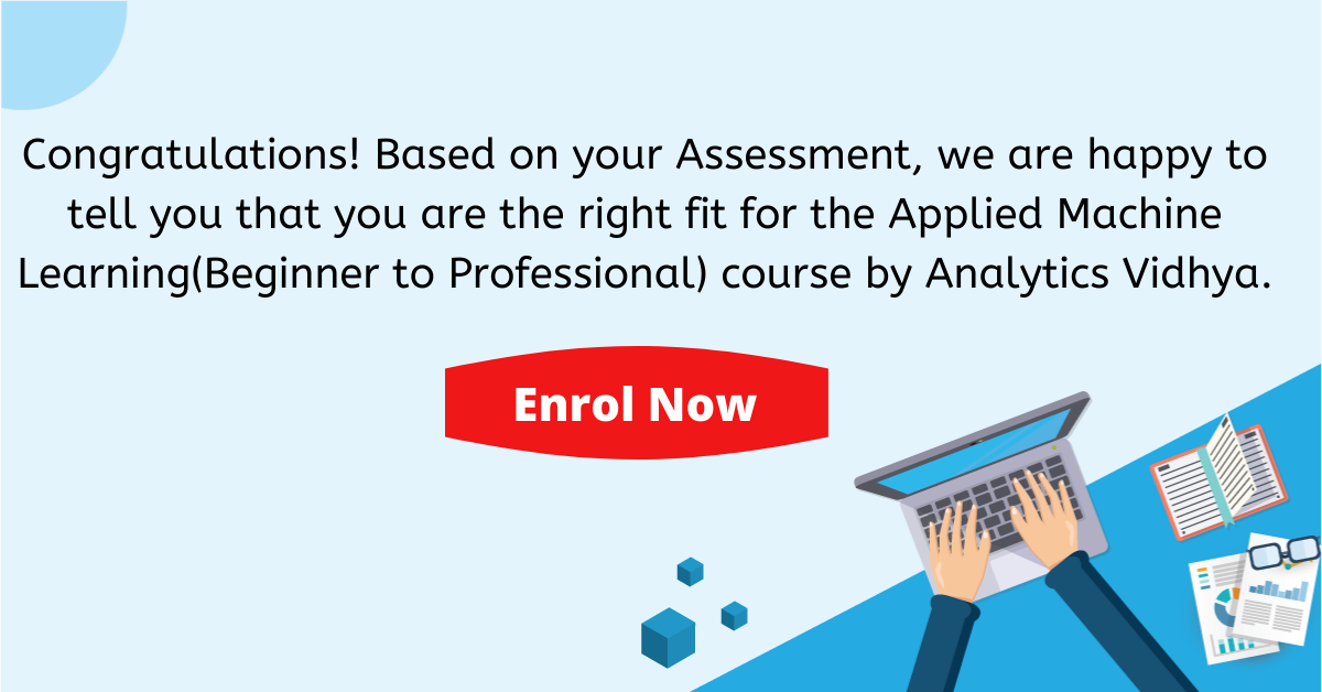 Assessment Result - Analytics Vidhya